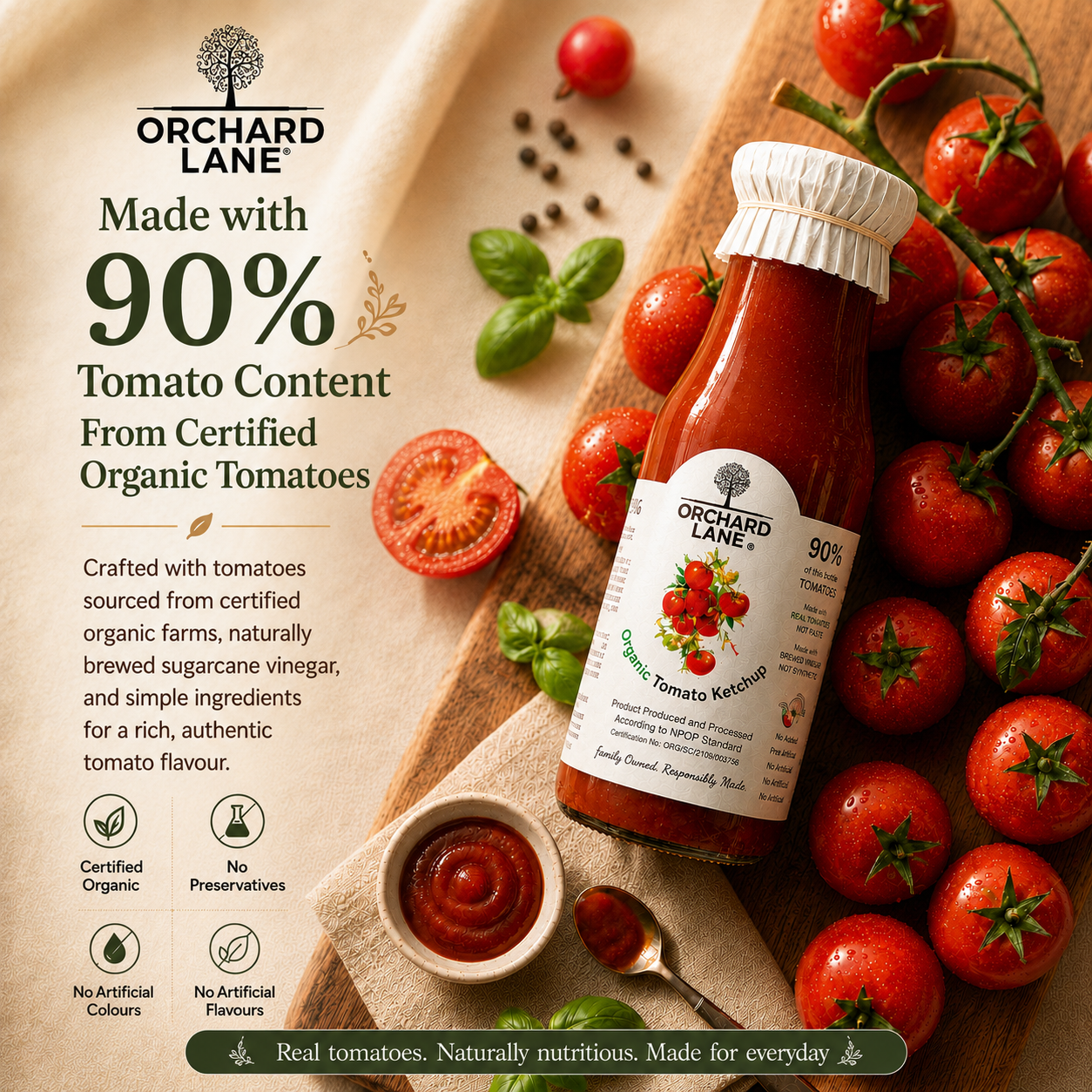 Organic Ketchup Combo of 2 | 350 gm each