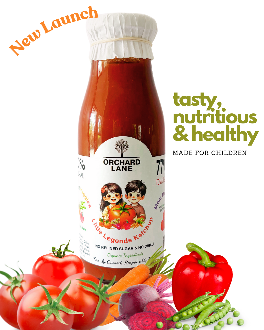Orchard Lane Little Legends Kids Ketchup
