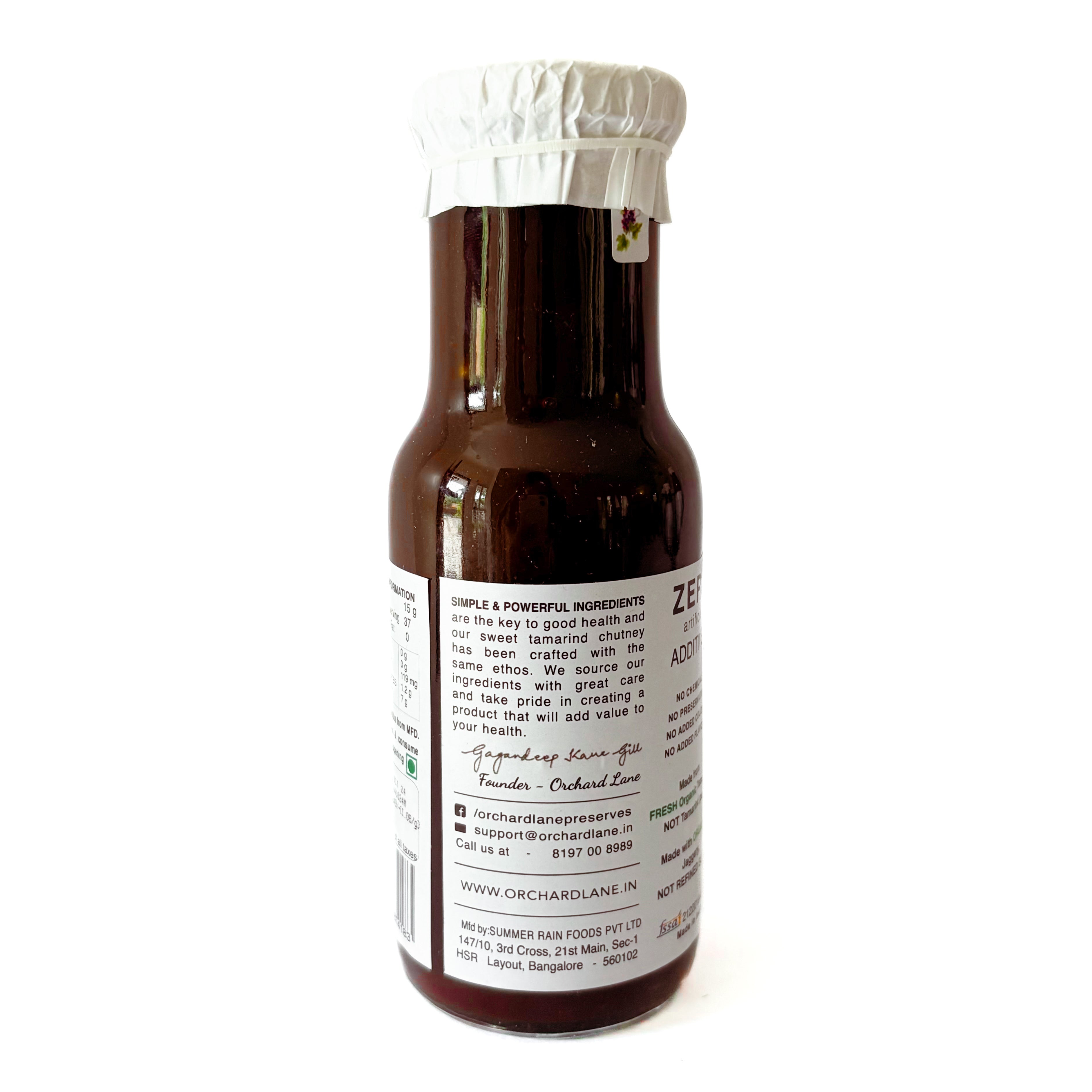 Organic Tamarind Sauce- Made with Jaggery and no refined sugar