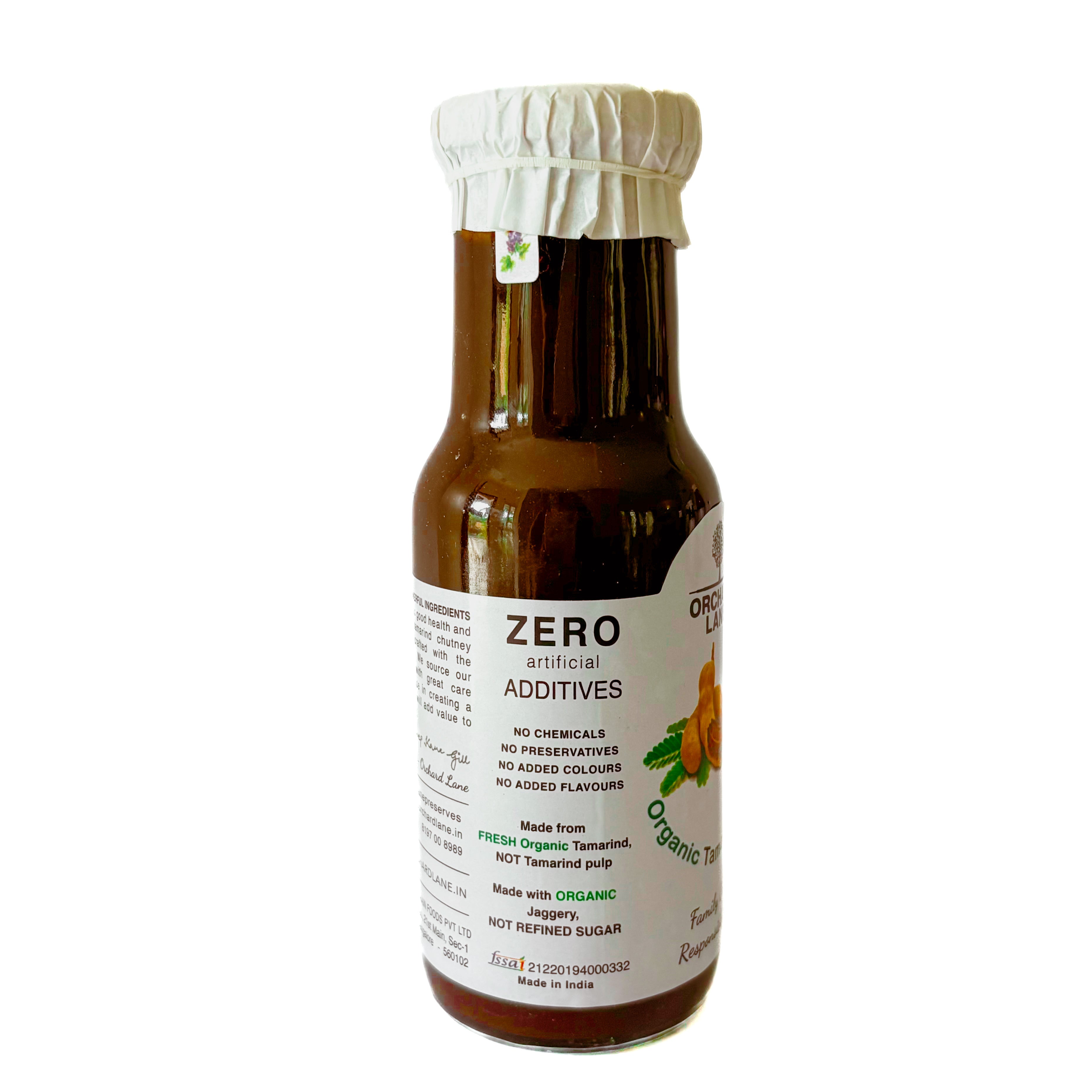 Organic Tamarind Sauce- Made with Jaggery and no refined sugar