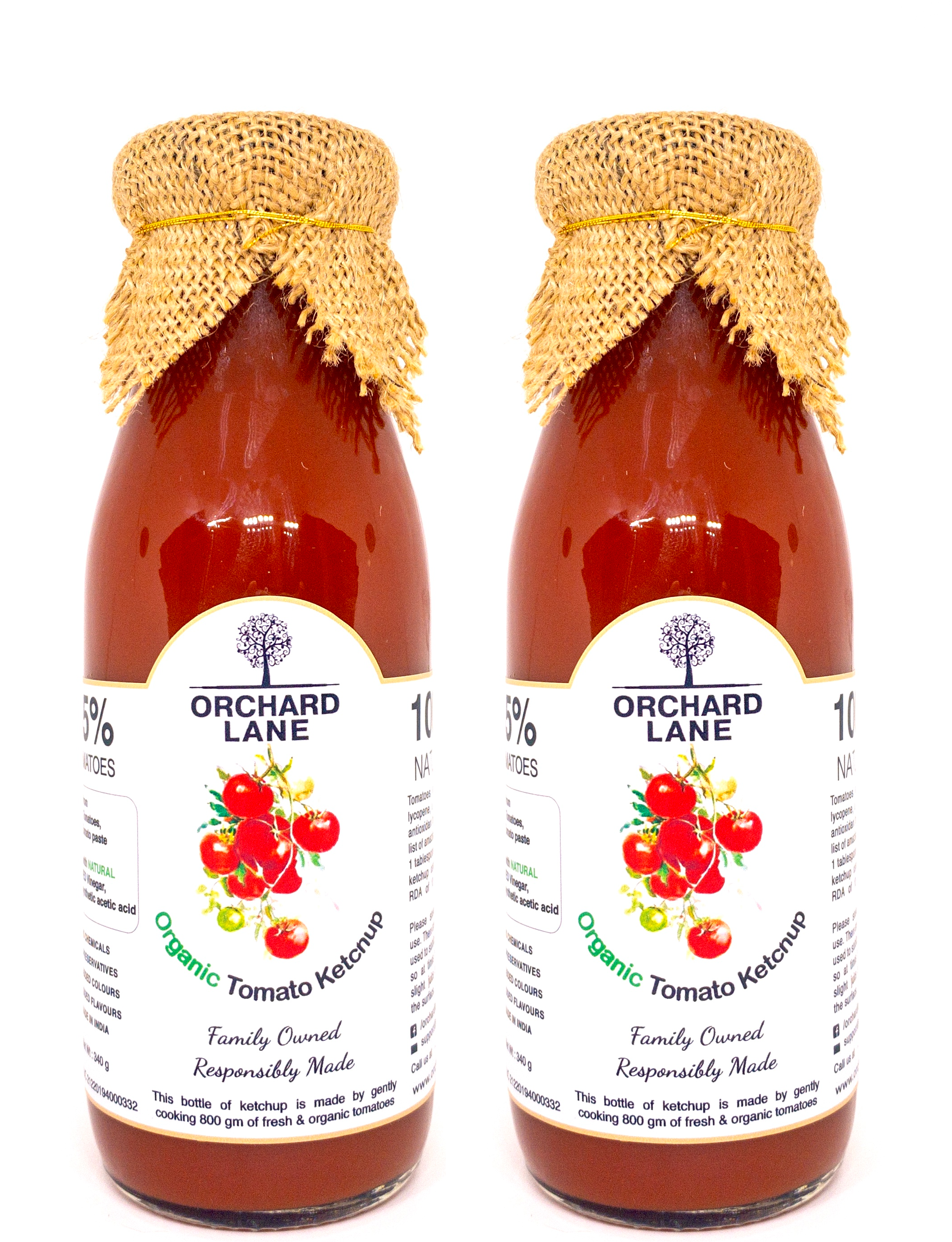 Organic Ketchup Combo of 2 | 340 gm each