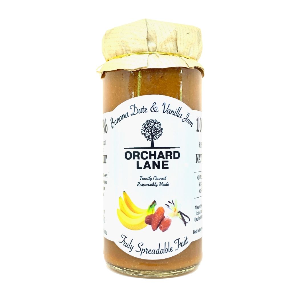 Orchard Lane Banana Date Vanilla Jam