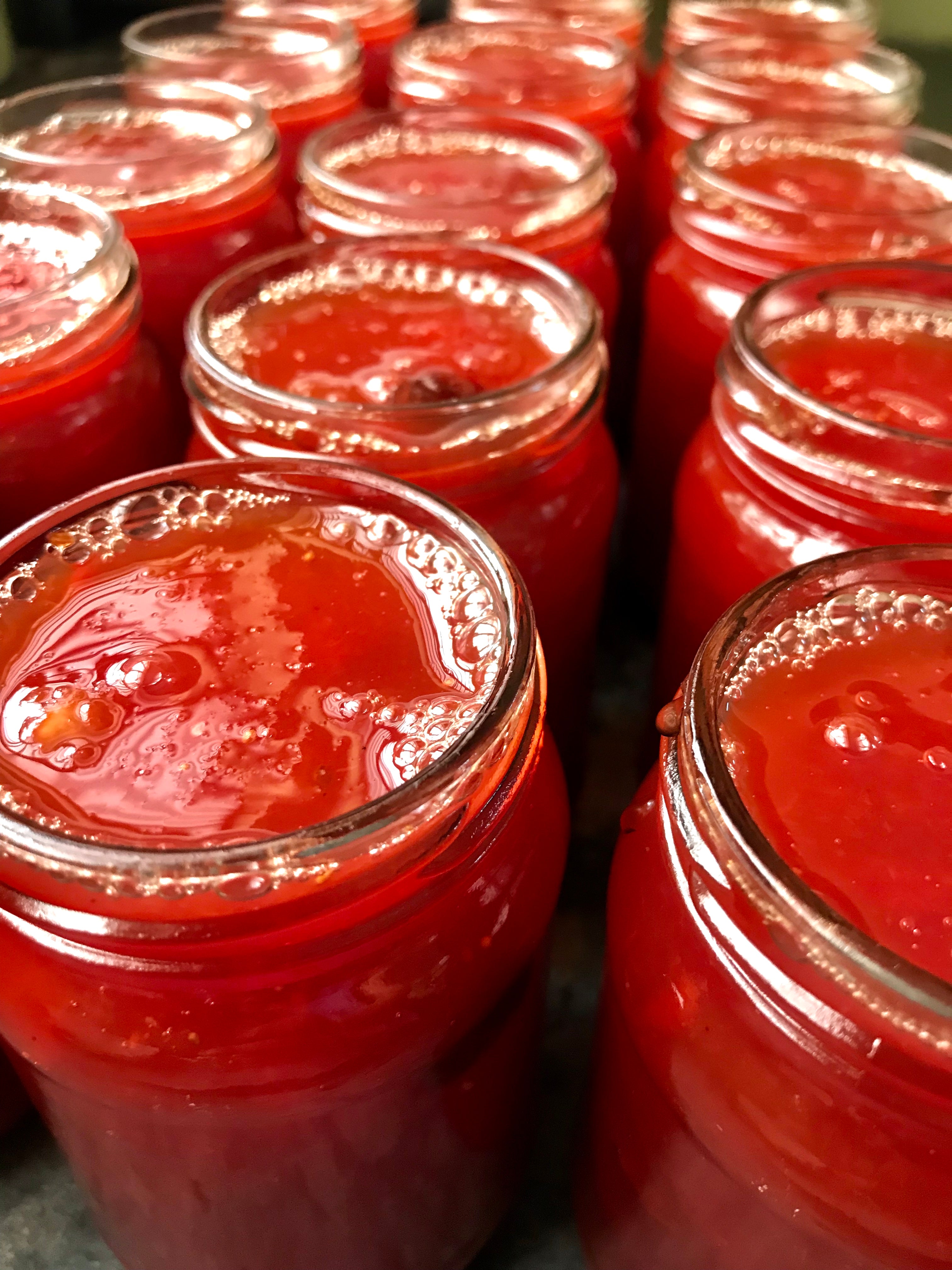 Melon and Cranberry Jam