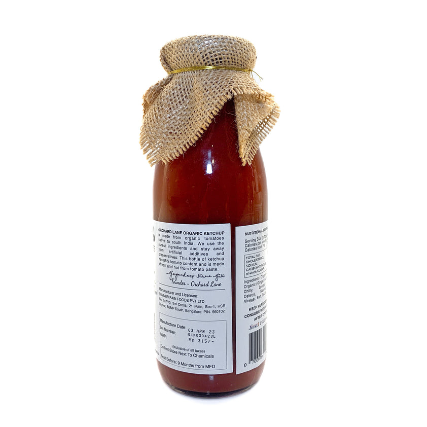 Low Calorie Tomato Ketchup with No Refined Sugar Orchard Lane