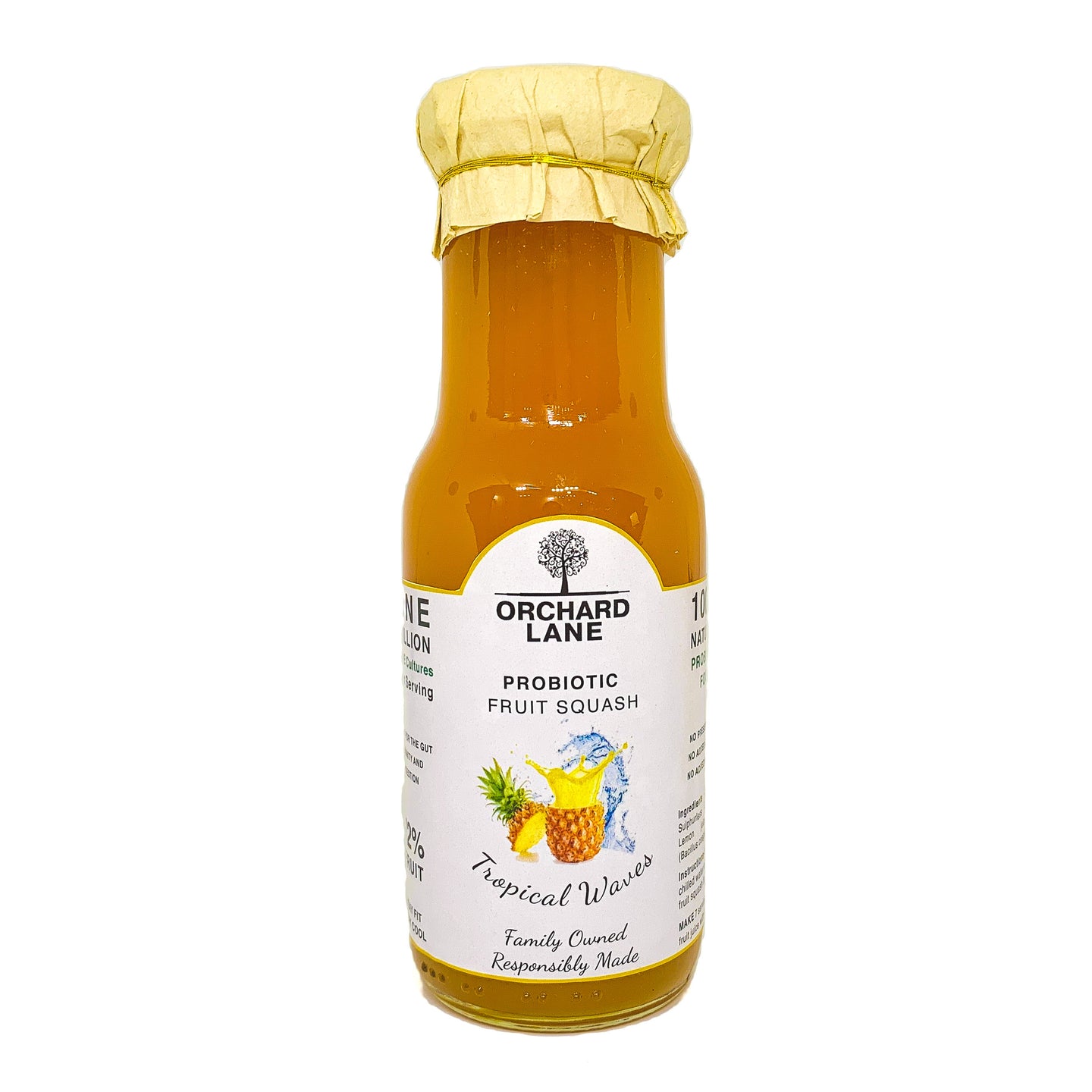 Orchard Lane Probiotic Pineapple Squash – Tropical Waves