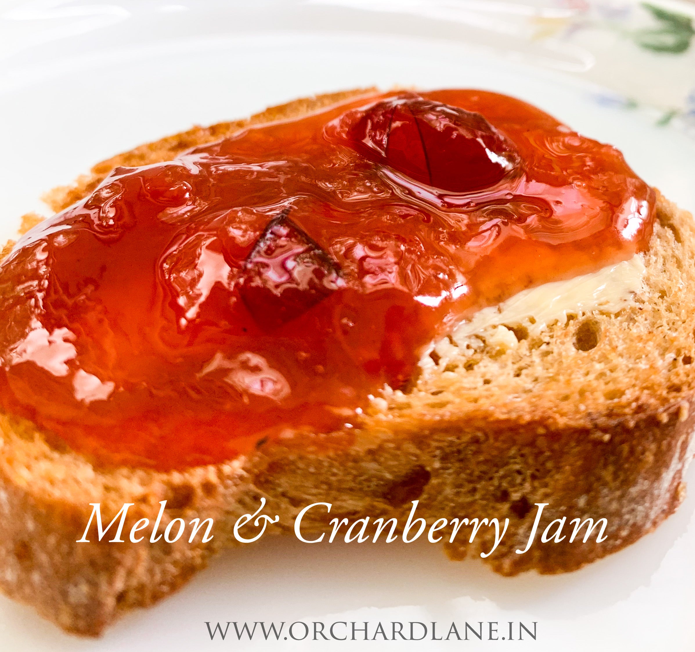 Melon and Cranberry Jam